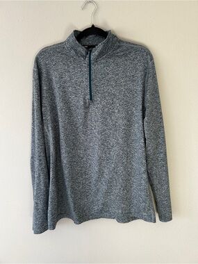 tek gear Blue Heather Performance DryTek Top